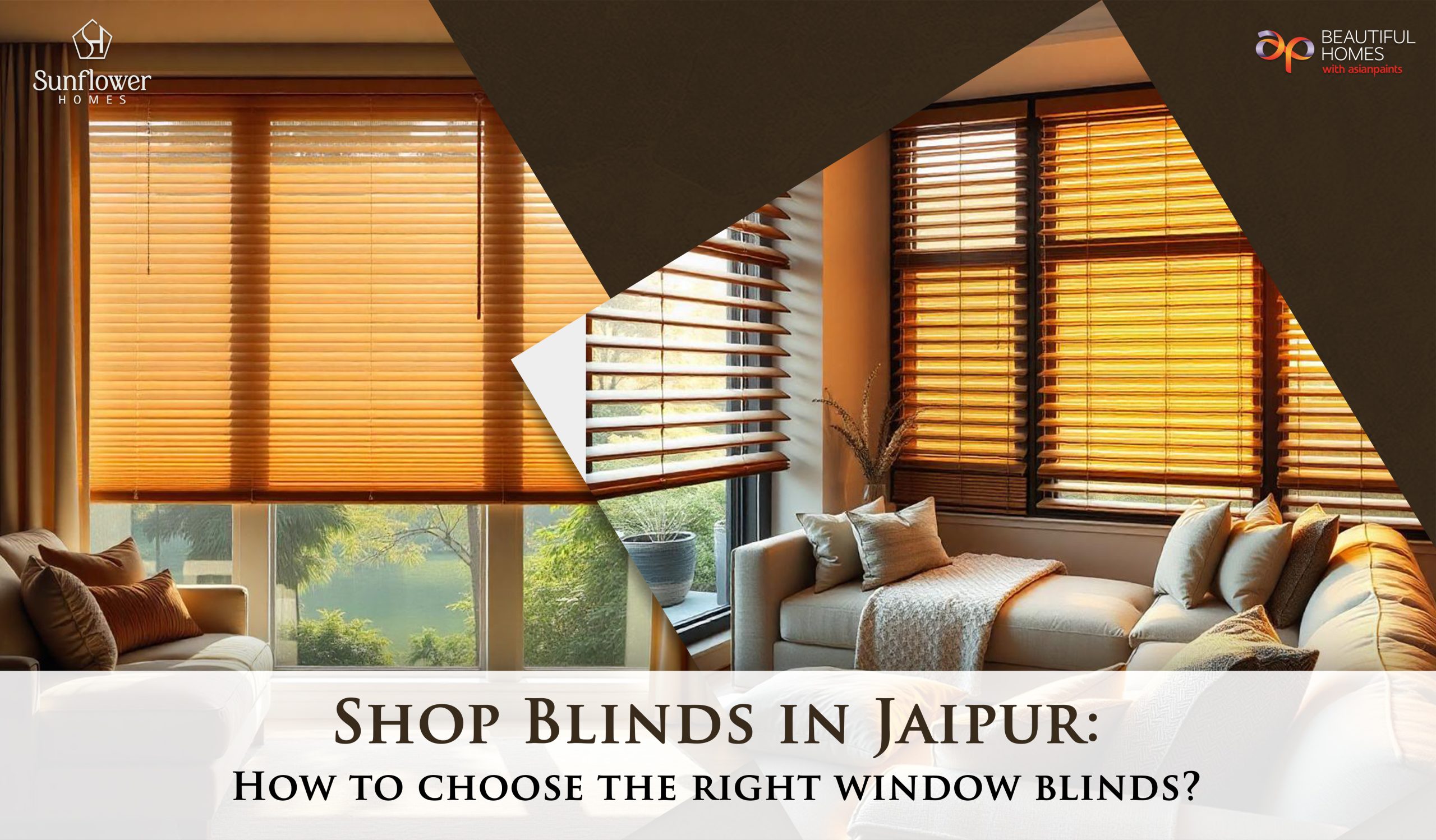 How to choose the right window blinds