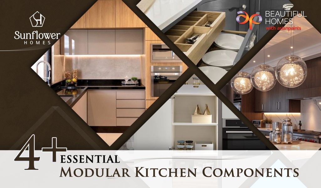 4 essential modular kitchen components